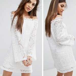 NWT PrettyLittleThing Lace Mini Dress